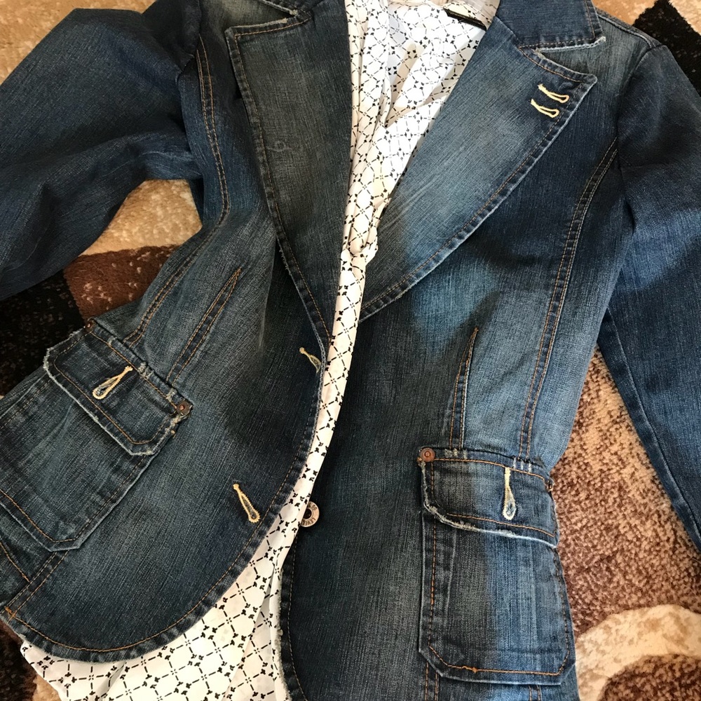 Denim Blazer
